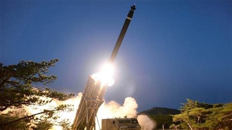 North Korea launches long-range missile toward sea after making threat over alleged US spy flights